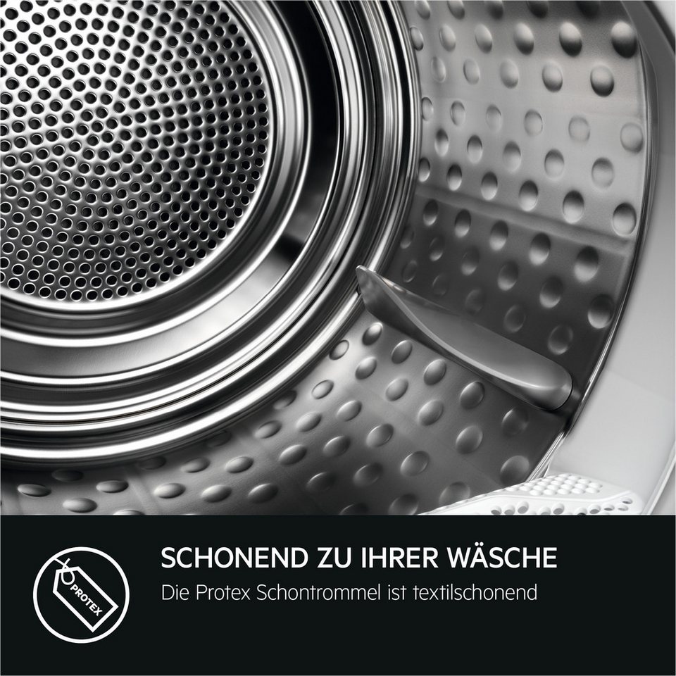 AEG Wärmepumpentrockner 7000 SensiDry® TR7T60680 916900044 SensiDry®: mit der Wärmepumpentechnologie weniger Energieverbrauch ... mehr