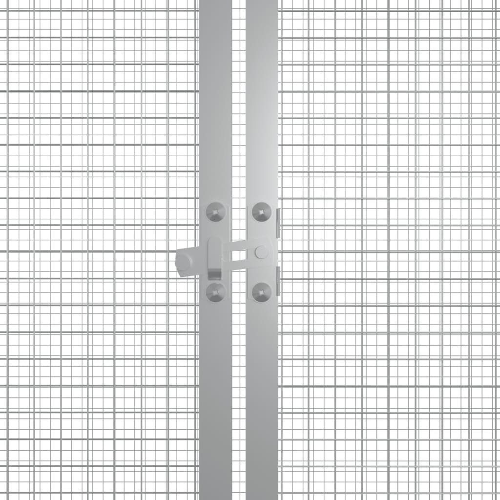 vidaXL Hühnerstall Hühnerkäfig Anthrazit 200x91x100 cm Verzinkter Stahl