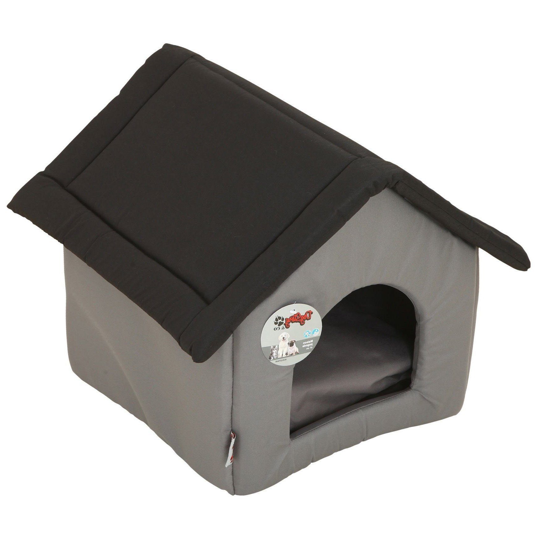 dynamic24 Hundehütte, Hundehütte Hütte Haus Haustier Höhle Katzen Bett Katzenhöhle Hundekorb Hundebett