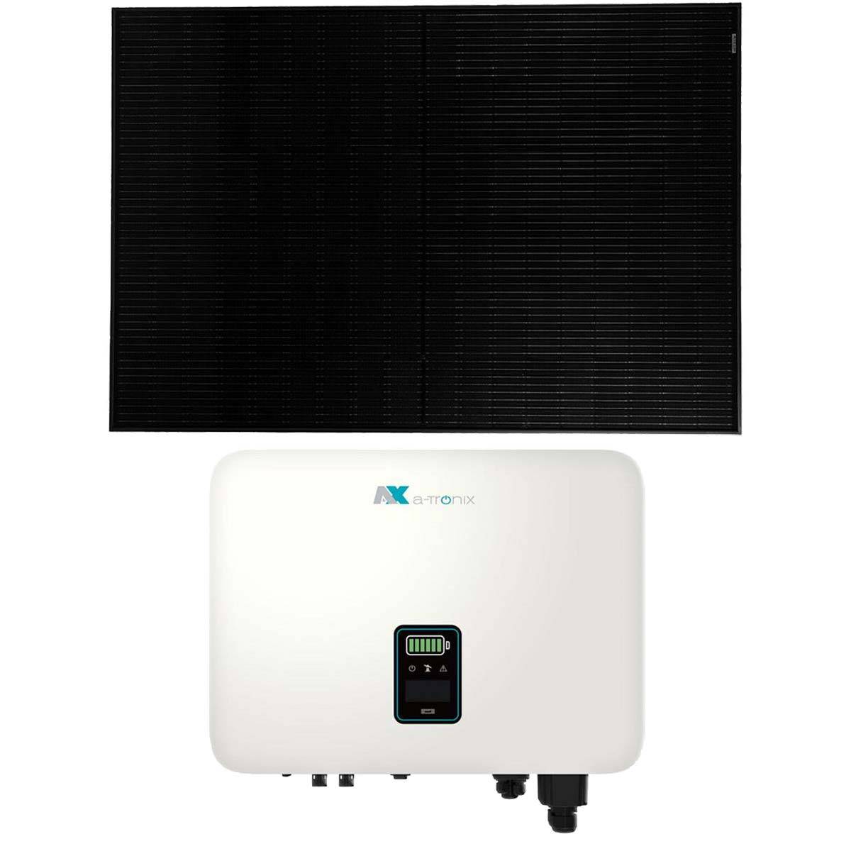 a-TroniX 5kWp Glas Glas PV-Anlage ohne Speicher mit a-TroniX Hybridpower 5kW