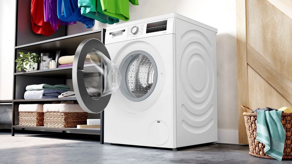 BOSCH Waschmaschine Serie 6 WUU28T70 unterbaufähig, Speed Perfect, Hygiene Plus, großes LED-Display ... mehr