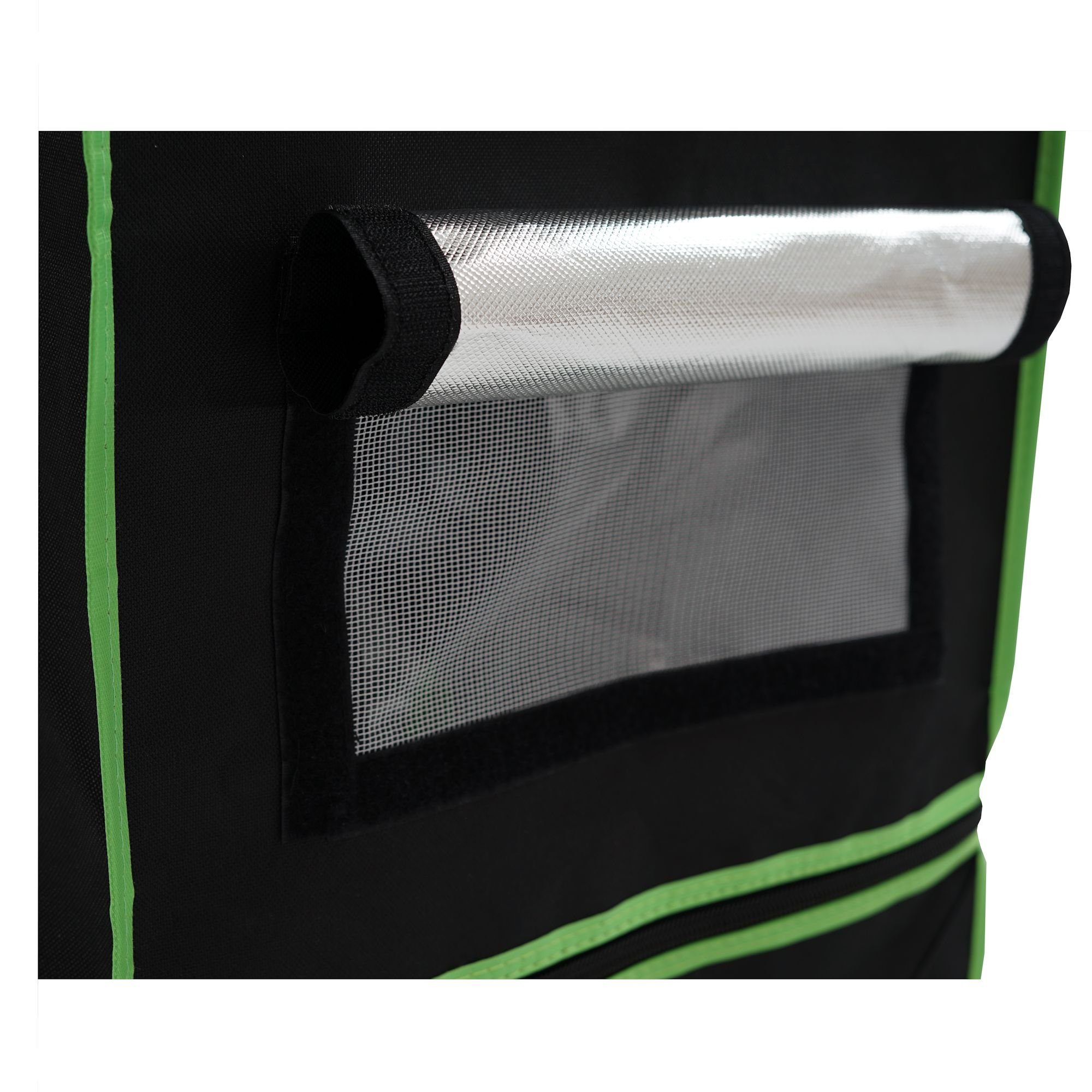 Zelsius Gewächshaus Zelsius Grow Tent 60 x 60 x 180 cm grau/schwarz Pf
