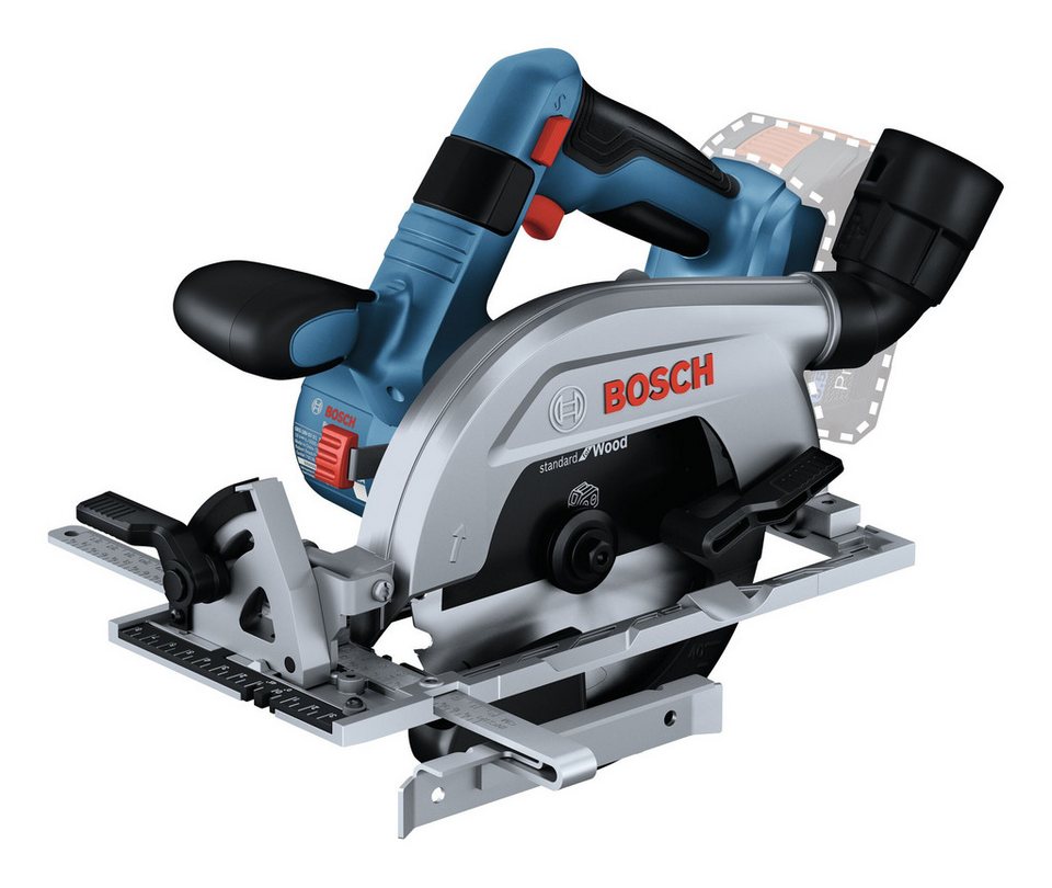 BOSCH Akku-Handkreissäge GKS 18V-57-2 L Kreissäge Ohne Akku - im Karton ... mehr