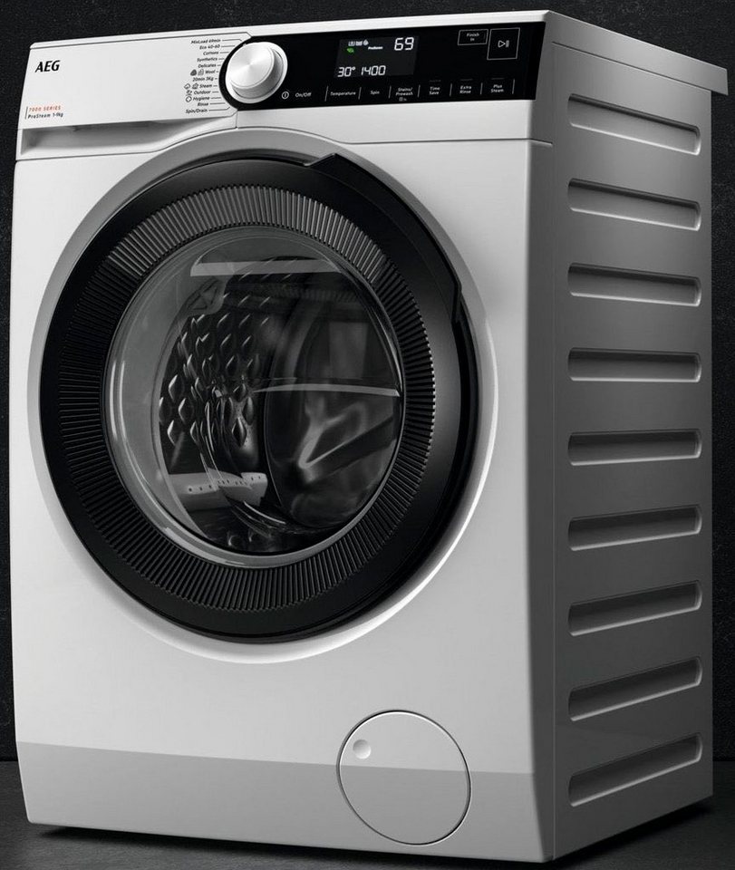 AEG Waschmaschine 7000 LR7A70490 ProSteam - Dampf-Programm für 96 % weniger Wasserverbrauch ... mehr