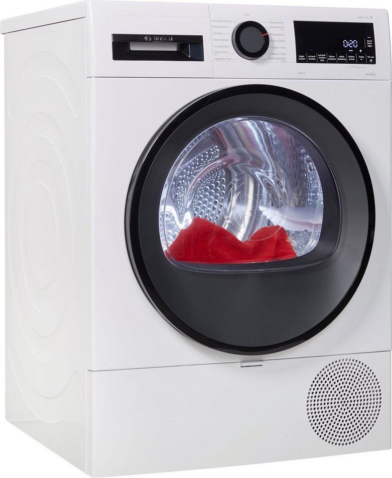 BOSCH Wärmepumpentrockner Serie 6 WQG233D40 Easy Clean Filter, Auto Dry, Halbe Beladung, Reversierende Trommel ... mehr