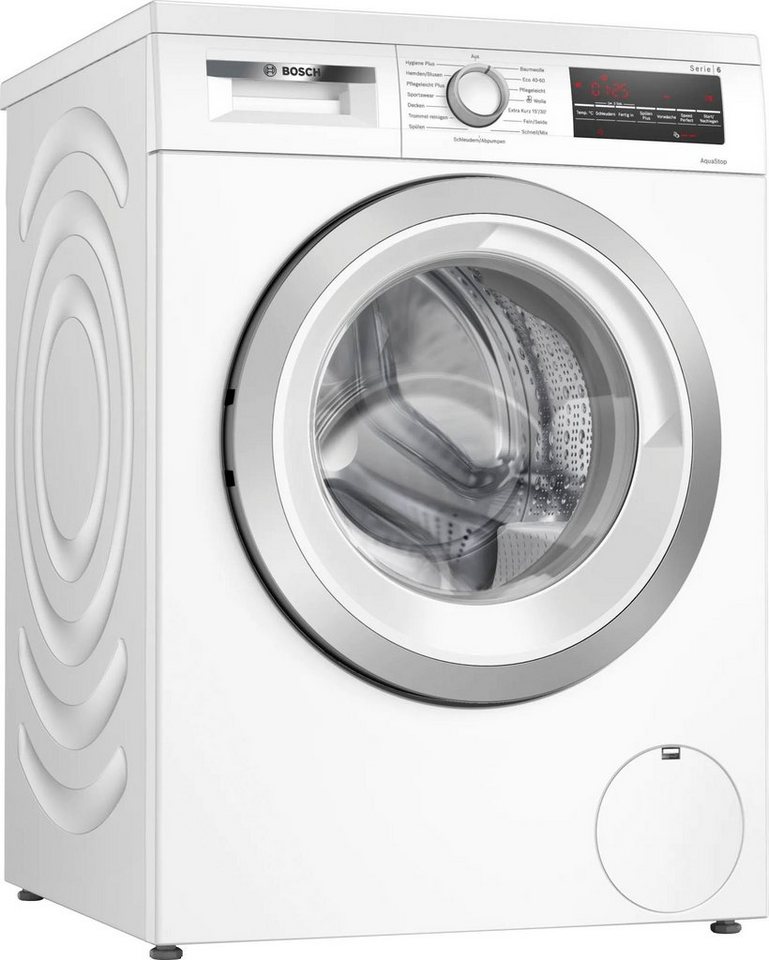 BOSCH Waschmaschine Serie 6 WUU28T70 unterbaufähig, Speed Perfect, Hygiene Plus, großes LED-Display ... mehr