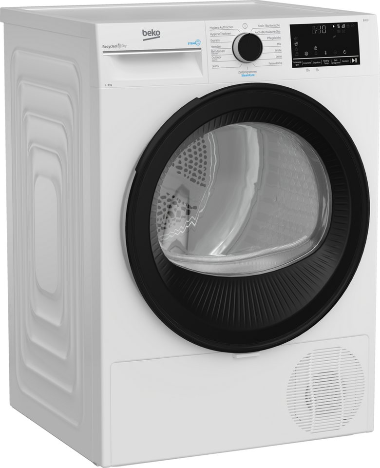BEKO Wärmepumpentrockner B3TO82C9W Multifunktionsdisplay ... mehr