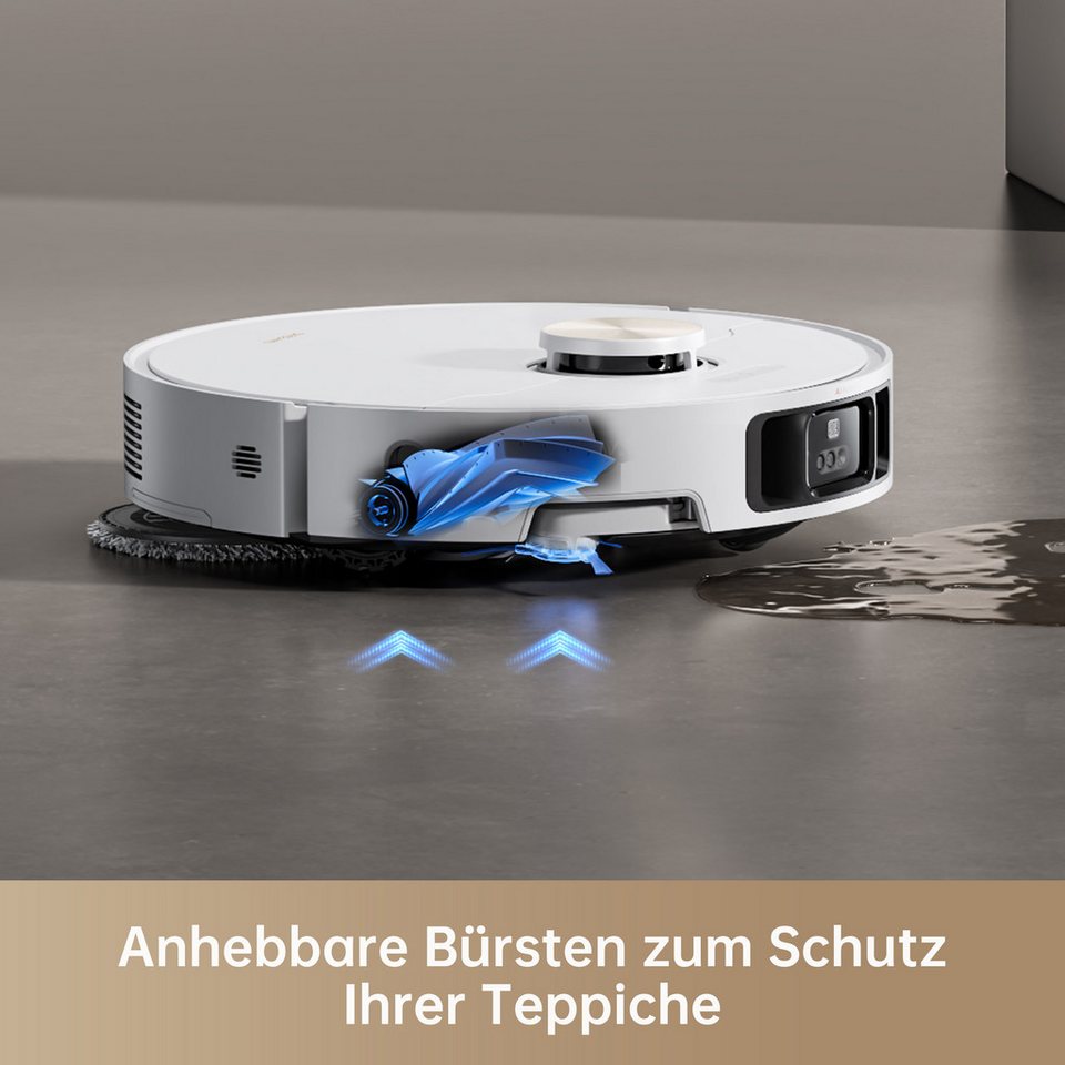 DREAME Saugroboter mit Wischfunktion X40 Ultra Complete Mop Extend, ausfahrbare Seitenbürste, 12.000 Pa Saugleistung ... mehr