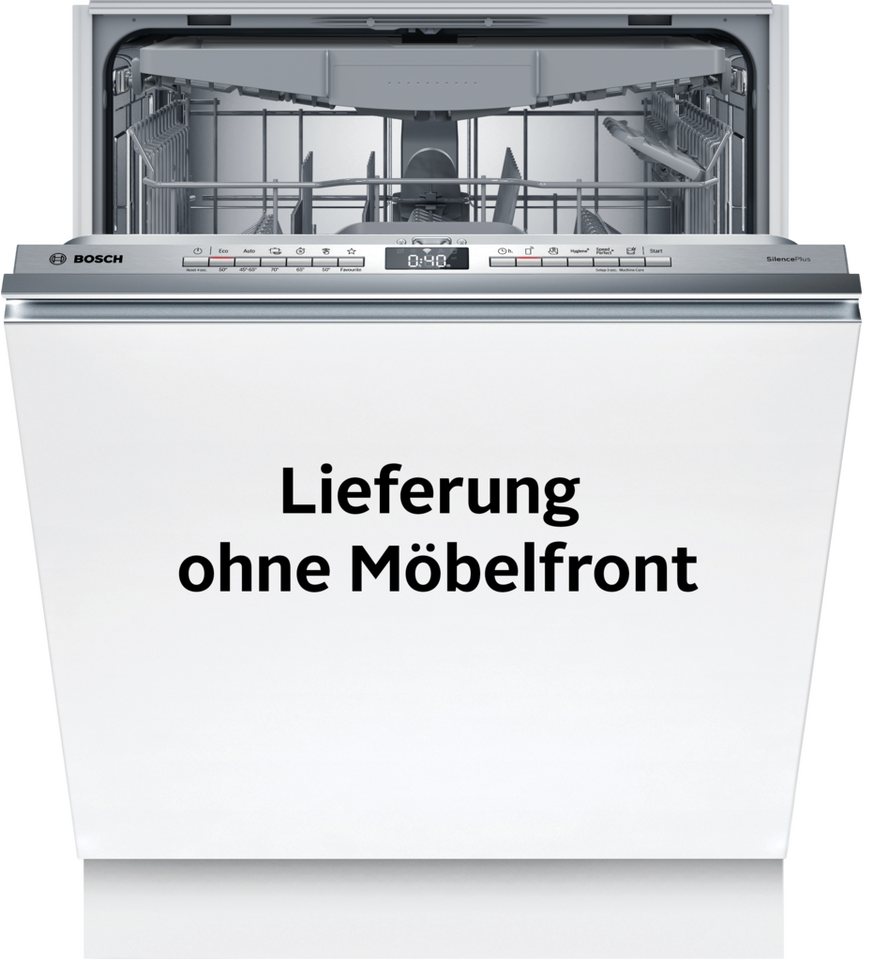 BOSCH vollintegrierbarer Geschirrspüler Serie 4 SMV4EVX09E Automatische Türöffnung für Effizienz, flexible Körbe & Schubladen ... mehr