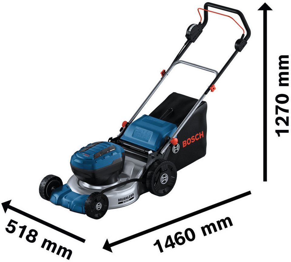 BOSCH PROFESSIONAL Akkurasenmäher »GRA 18V2-46« 46 cm Schnittbreite, ohne Akku, ohne Ladegerät ... mehr