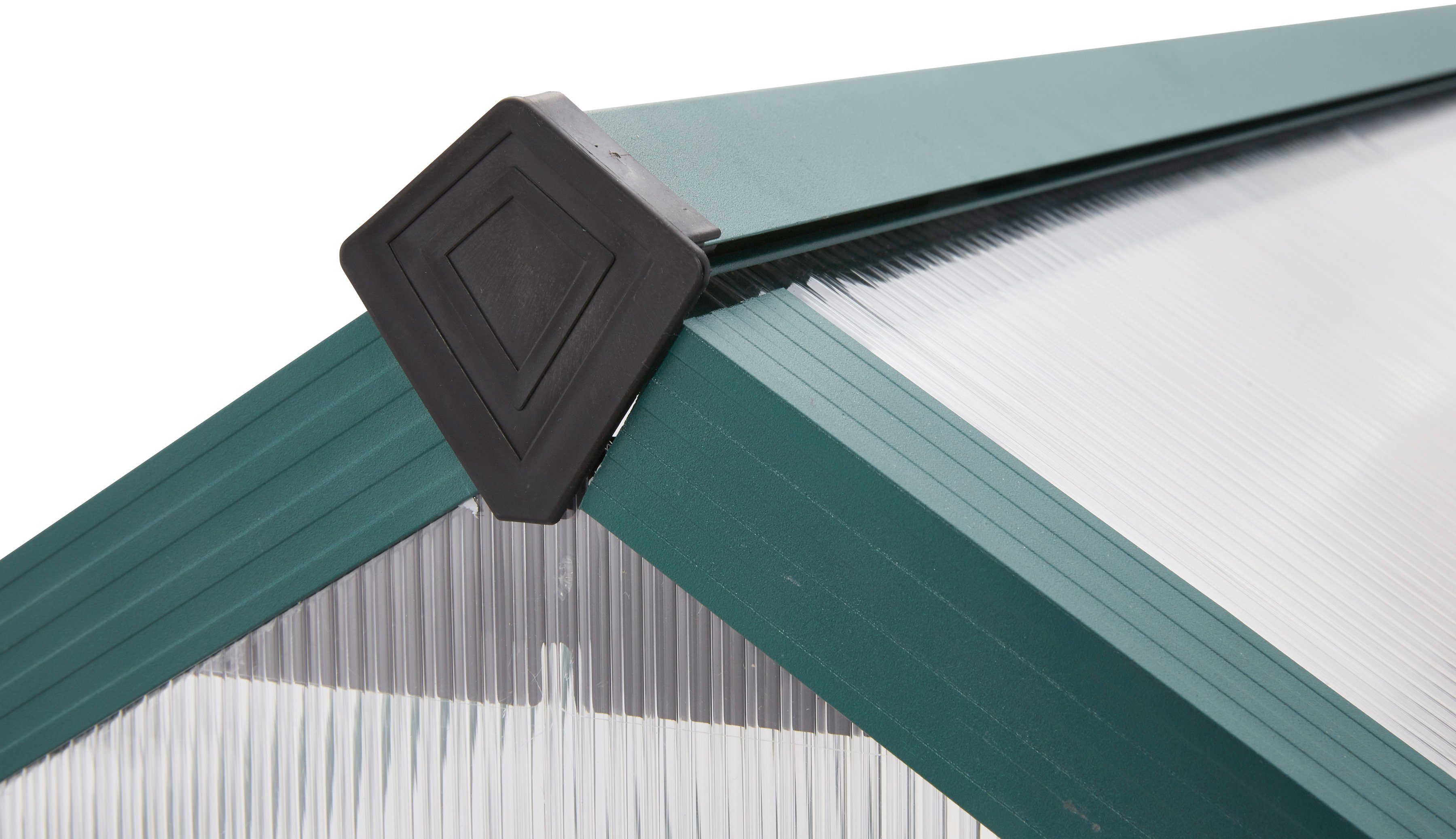 KONIFERA Gewächshaus Asti 4300, BxTxH: 244 x 437 x 215 cm, 6 mm Wandstärke, Komplett-Set