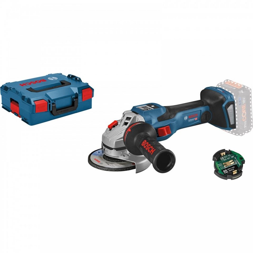 BOSCH Akku-Winkelschleifer BITURBO GWS 18V-15 SC solo - Akku-Winkelschleifer - blau/schwarz ... mehr