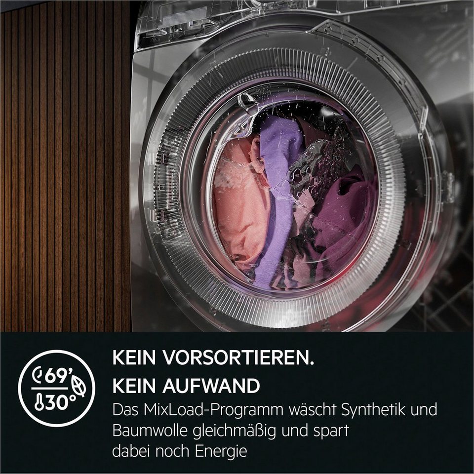 AEG Waschmaschine 7000 LR7A70490 ProSteam - Dampf-Programm für 96 % weniger Wasserverbrauch ... mehr