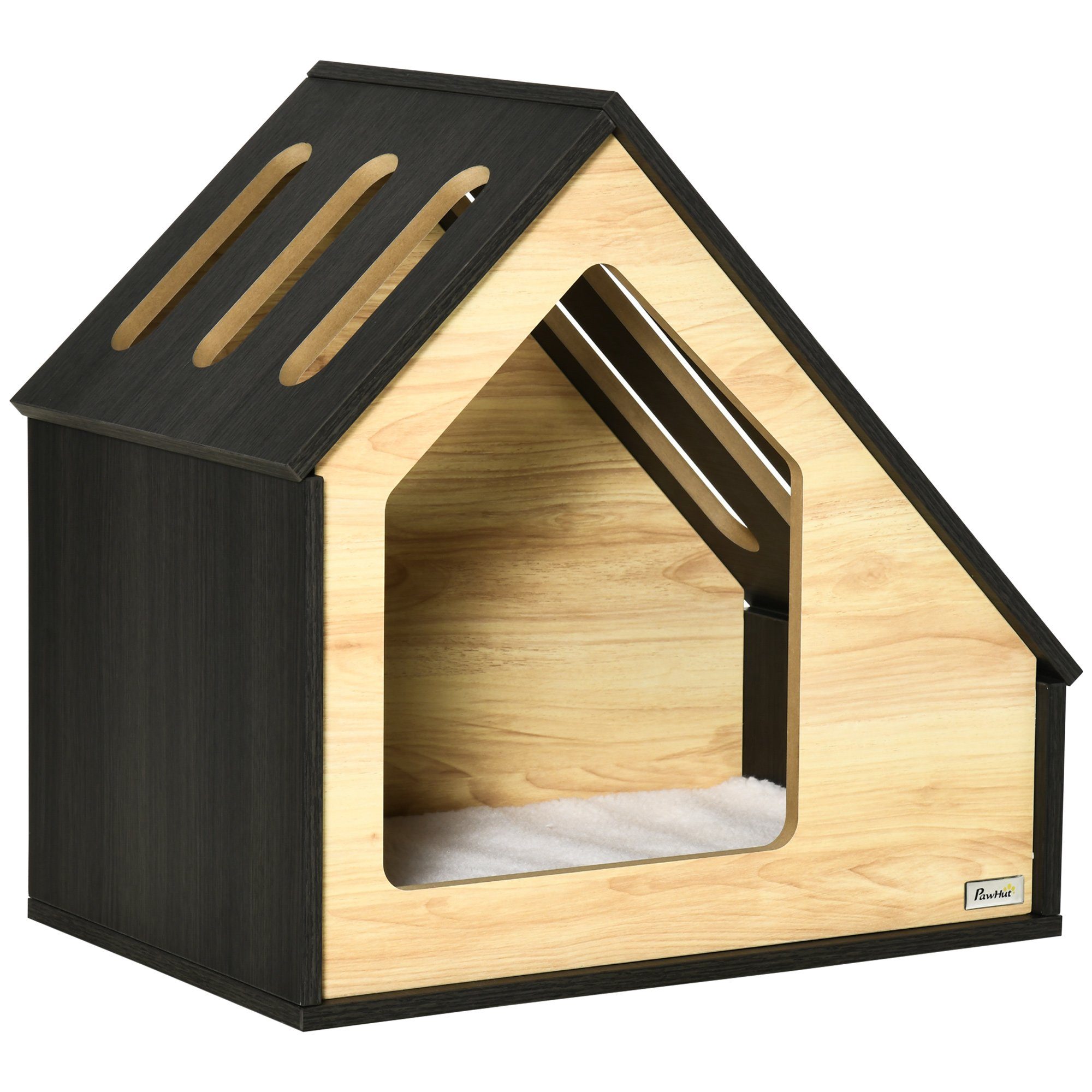PawHut Hundehütte Hundehütte, BxTxH: 60x40x59,2 cm
