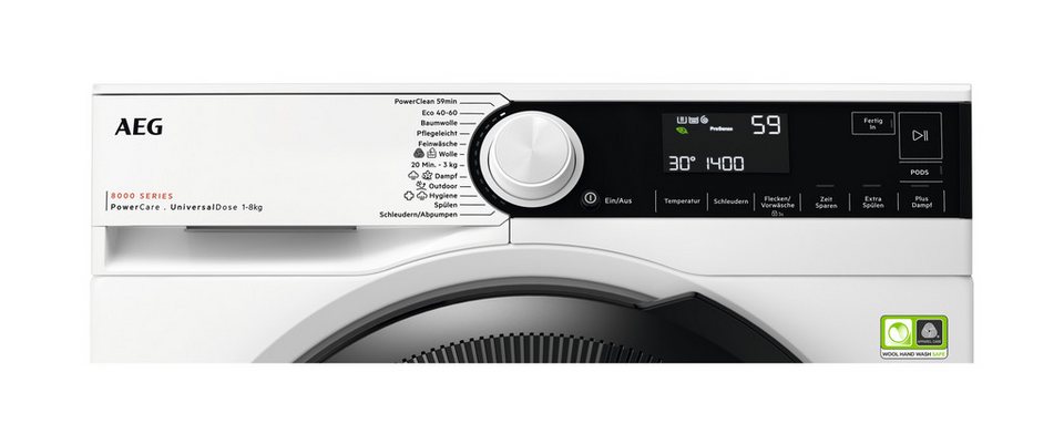AEG Waschmaschine LR8E70480 ... mehr