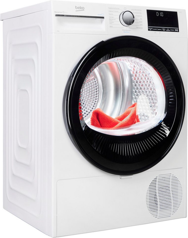 BEKO Wärmepumpentrockner B3TO82C9W Multifunktionsdisplay ... mehr