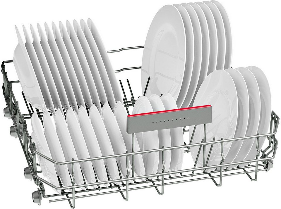 BOSCH vollintegrierbarer Geschirrspüler Serie 4 SMV4EVX09E Automatische Türöffnung für Effizienz, flexible Körbe & Schubladen ... mehr